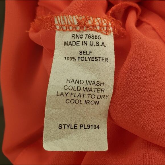 Red Haute Sheer Red Top Small - Picture 6 of 6